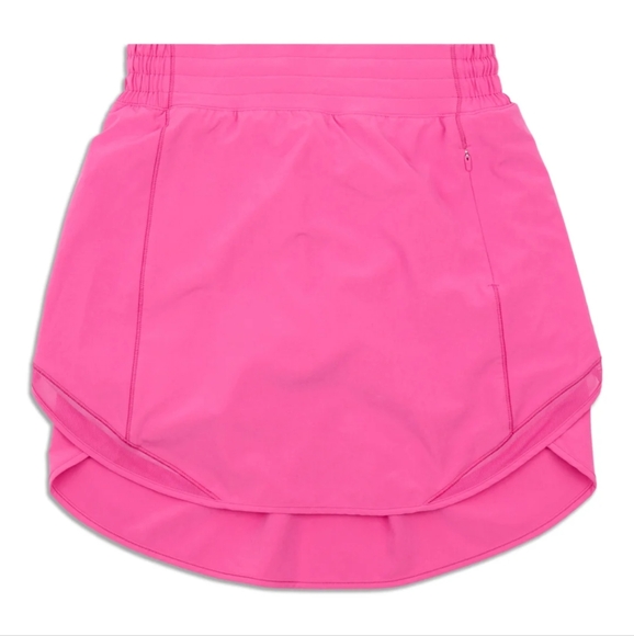 Lululemon Hotty Hot High-Rise Skirt Long Sonic Pink 0